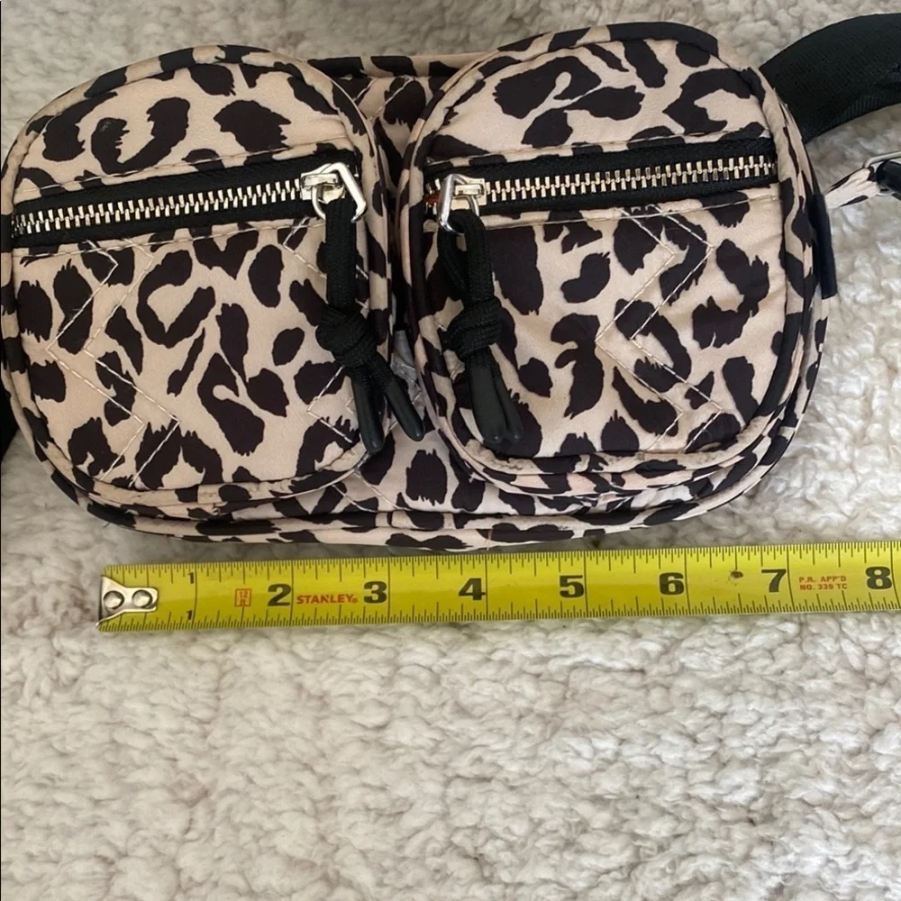 Zara Black Leopard Print  Bag